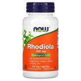 NOW Foods Rhodiola 500mg 60 Capsules