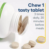 Natural Factors DGL Deglycyrrhizinated Licorice Extract 90 Chewable Tablets