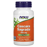NOW Foods Cascara Sagrada 450mg 100 Capsules
