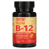 Deva Vegan Methyl B12 Sublingual 90 Tablets