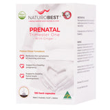 Naturobest Prenatal Trimester One with Ginger 120 Capsules