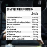 ATP Science Pre+ 500gm Strawberry Passionfruit Pre-Workout