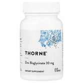 Thorne Research Zinc Bisglycinate 30mg 60 Capsules
