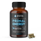 Ancestral Nutrition Primal Energy 120 Capsules Grass Fed Beef Liver