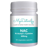 My Detoxify NAC Pure 600mg 90 Capsules