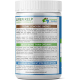 Grassland Nutrition Energy Formula Organic Beef Liver + Kelp 180 Capsules
