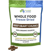 Grassland Nutrition Organic Beef Heart Chunks 120gm