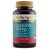 Herbs of Gold Ubiquinol 100mg 60 Capsules