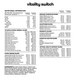 Switch Nutrition Vitality Lemon Ginger 60 Serves