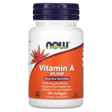 Now Foods Vitamin A 7,500mcg (25,000iu) 100 Capsules