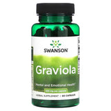 Swanson Graviola 530mg 60 Capsules (Soursop)