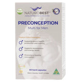 Naturobest Preconception Multi for Men 60 Capsules
