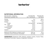 Switch Nutrition Berberine + 90 Capsules