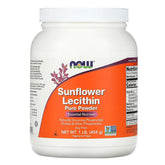 Now Foods Sunflower Lecithin Powder 1LB (454gm)