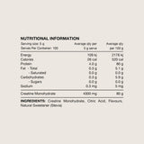 Switch Nutrition Flavoured Creatine 500gm Mango Passionfruit