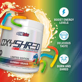EHPLabs Oxyshred Ultra Concentration Shredding Formula 60 Serves Gummy Snake
