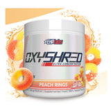 EHPLabs Oxyshred Ultra Concentration Shredding Formula 60 Serves Peach Candy Rings