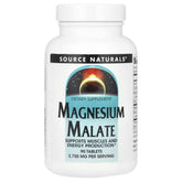 Source Naturals Magnesium Malate 1250mg 90 Tablets