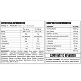 Faction Labs Disorder Pre Workout 25 Serves Golden Tang Sweet Lemon