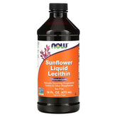 Now Foods Sunflower Lecithin Liquid 473ml