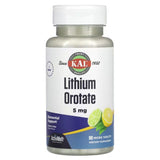 Kal Lithium Orotate Lemon Lime 5mg 90 Micro Tablets
