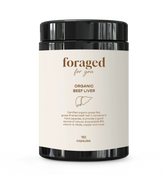 Foraged For You Organic Beef Liver Capsules 150 Caps