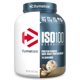 Dymatize ISO100 100% Hydrolyzed Whey Protein Isolate, Cookies & Cream 2.3kg/5lb