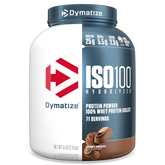 Dymatize ISO100 100% Hydrolyzed Whey Protein Isolate, Gourmet Chocolate 2.3kg/5lb