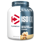 Dymatize ISO100 100% Hydrolyzed Whey Protein Isolate, Gourmet Vanilla 2.3kg/5lb