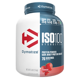 Dymatize ISO100 100% Hydrolyzed Whey Protein Isolate, Strawberry 2.3kg/5lb
