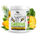 White Wolf Greens Gut Health And Immunity Mango Pineapple 150g