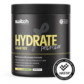 Switch Nutrition Hydrate Perform Sugar Free Lemon Lime Flavour 50 Serves 425g