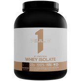 Rule 1 100% Whey Protein Isolate Naturally Flavoured 2.24 kg Dark Chocolate (60 Servings)