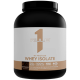 Rule 1 100% Whey Protein Isolate Naturally Flavoured 2.24 kg Dark Chocolate (60 Servings)