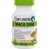 Caruso's Natural Health Maca 3500 60 Tablets