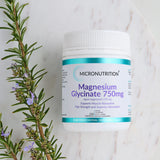 Micronutrition Magnesium Glycinate 750mg (150 elemental) 120 Vege Caps