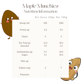 Mindful Foods Maple Munchies Jar 225 g