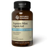 Nature's Sunshine Papaya Mint Digestaid Chewable 70 Tablets