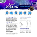 White Wolf Sweet Dreams Sleepy Hot Chocolate Cookies Cream Flavour 180g