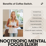 Switch Nutrition Coffee Switch Cafe Mocha Mental Focus Elixir Powder 150 g