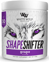 White Wolf ShapeShifter Fat Burner Grape 120g