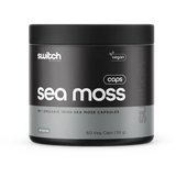 Switch Nutrition Sea Moss 60 Capsules Organic Irish Sea Moss