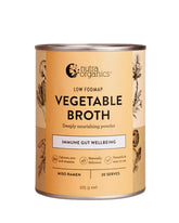 Nutra Organics Low FODMAP Vegetable Broth Powder Garden Veggie 125 g