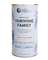 Nutra Organics Thriving Family Protein Smooth Vanilla 450g