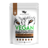 White Wolf Nutrition Vegan Superfood Protein Blend 400g  Chocolate