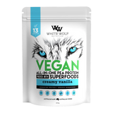 White Wolf Nutrition Vegan Superfood Protein Blend 400g Vanilla
