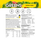 White Wolf Greens Gut Health And Immunity Lemon Twist 300g
