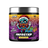 Zombie Labs Infected Pre Workout 400g Toxic Tropic Flavour 40 Scoops