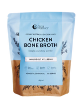 Nutra Naturals (Nutra Organics) Chicken Bone Broth Homestyle Original 1kg, 125 Serves