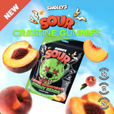 Swoleys Creatine Gummy Bears Sour Peach 30 Serves